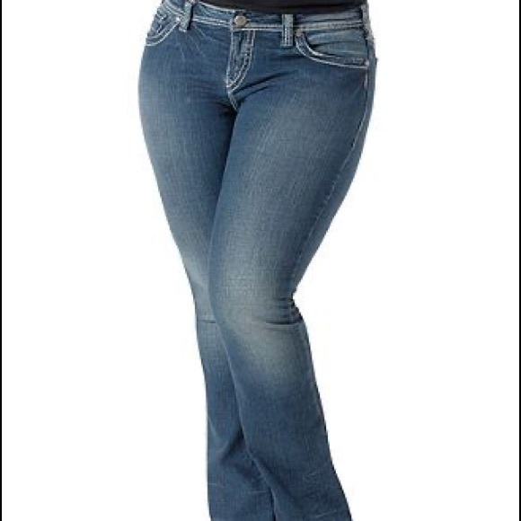 Silver Aiko Bootcut Jeans